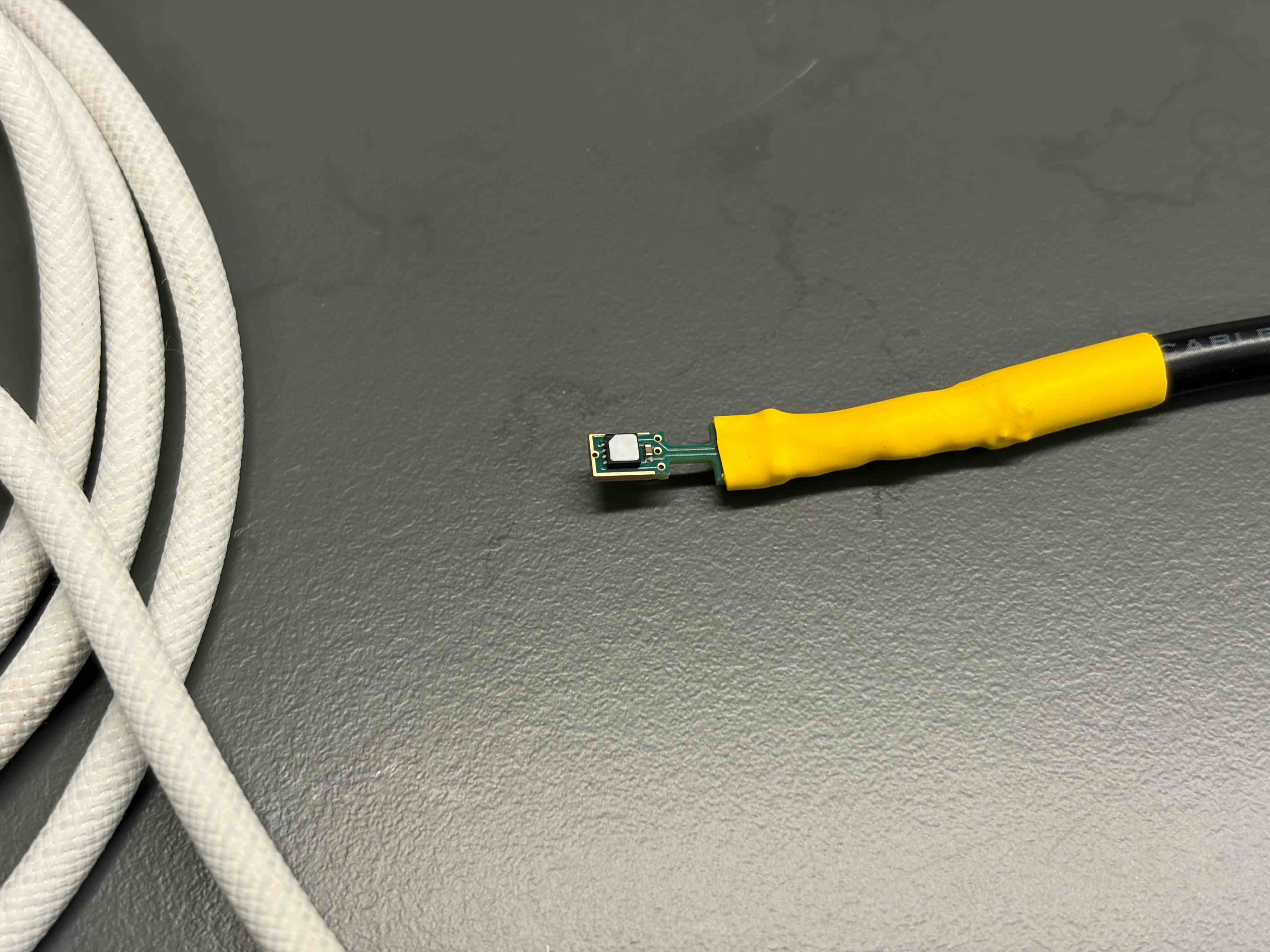 Sensirion SHT85 sensor in mounting fixture